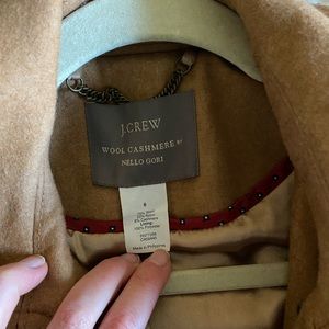 J.Crew Wool Camel Coat